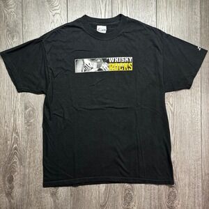 Vintage 2004 The Distillers World Tour T-Shirt Mens Large Hanes Beefy-T Black